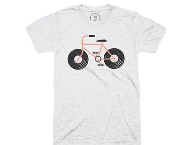 I LIKE TO RIDE MY BICYCLE - shirt bike cottonbureau ecord editorial editorial illustration illustration shirt vinyl
