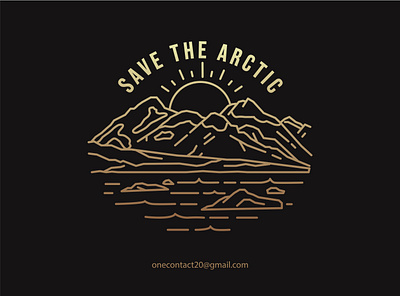 Save The Arctic animal arctic background cold design ecology environment global ice iceberg illustration nature north polar save warming water white wildlife winter