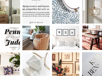 Anderson Moodboard brand brand identity branding identity design inspiration moodboard visualization