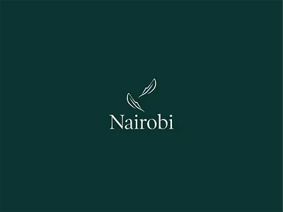 Nairobi Logo Design abstract branding icon illustration logo logo design minimal minimalist logo packaging typography vector website