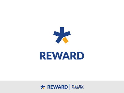 Logo Reward - WIP V1 blue dragos alexandru logo person reward star vector yellow