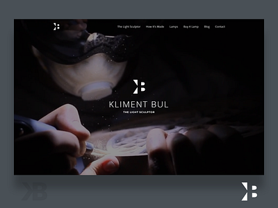 Kliment Bul art branding design development handcraft identity lamp logo video website