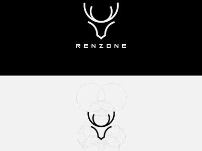 R E N Z O N E brand design branding icon icon design logo logo identity logo inspirations logodesign vector