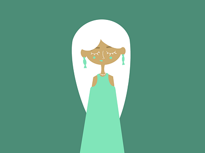 Elegant character elegant exploration flat design illustrations trendy vectors woman