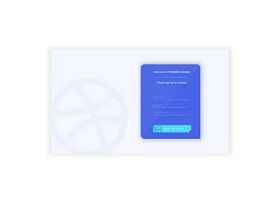 First Dribbble shot design firstshot ui