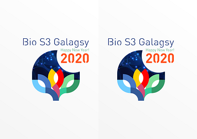 Bio S3 Galagsy 2020 design icon illustration logo typography