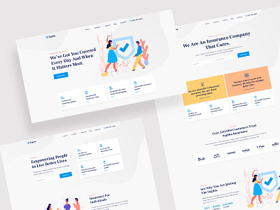 Sagitta – Insurance/Consulting Website Template consulting insurance template ui web web design webdesign webflow website
