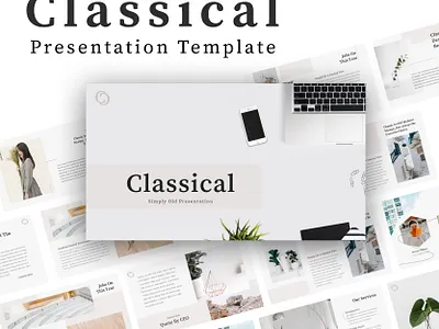 Classical - Creative Presentation Template agency business clean company corporate creative modern natural photography pitchdeck portfolio simple startup studio