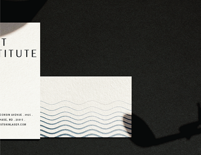 West Institute Business Card brand design branding branding agency business card design business cards print print design