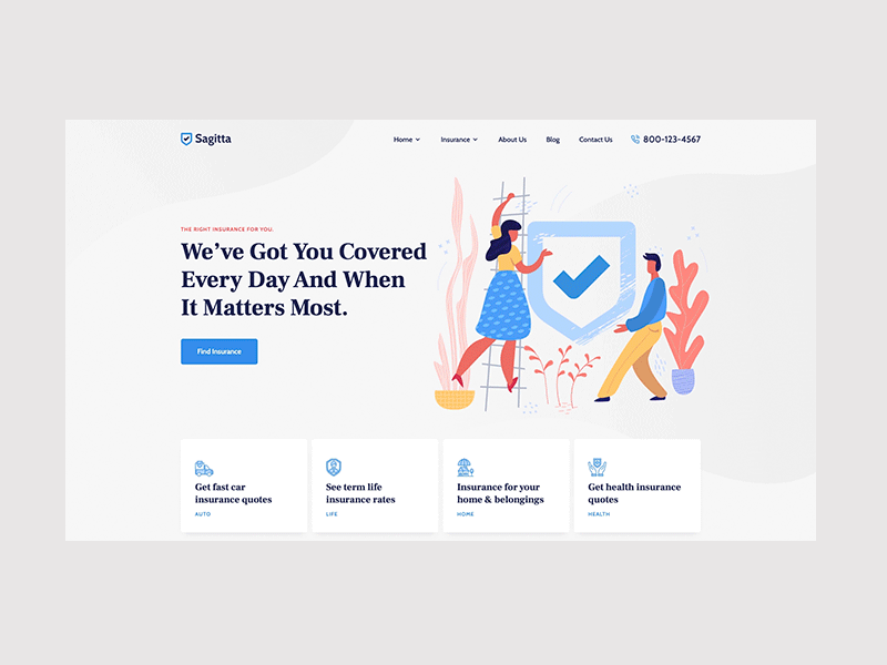 Sagitta – Insurance/Consulting Website Template consulting insurance template ui web web design webdesign webflow website