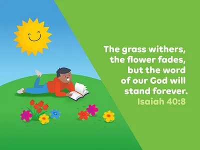 Preschool Memory Verse • August bible verse kids preschool