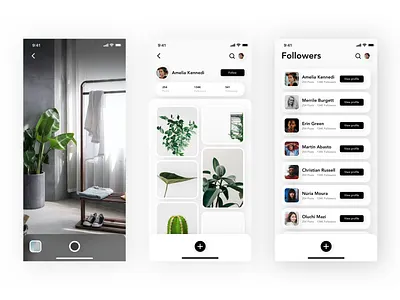 Minimal Photo sharing - Exploration app branding concepot copenhagen design minimal minimalist mobile app modern photo sharing photograhy picture ui ui design uiux user experience user interface userexperiencedesign userinterface ux