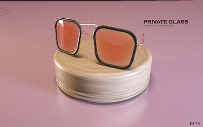 DITA Eyeswear Prototype 3d artist 3dmodel advertise cinema 4d octane render prototype