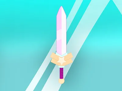 Connie's Sword 3d 3d art c4d cinema 4d connie design steven universe su sword