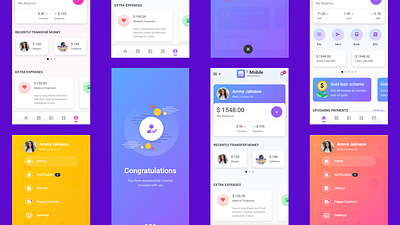 Fimobile Multipurpose Mobile HTML Template, android app angular app bootstrap 4 dashboard app design ecommerce finance framework7 html 5 mobile app mobile app design mobile app development mobile design ui ux