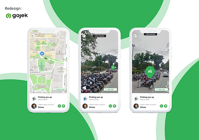 Better Experience with GoRide & GoCar (Gojek) app design gojek mobile app design mobile web design mockups product design ui uidesign ux uxdesign