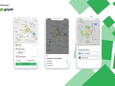 Adding New Experience for GoRide & GoCar (Gojek) app design gojek mobile app design mockups product design ui uidesign ux uxdesign