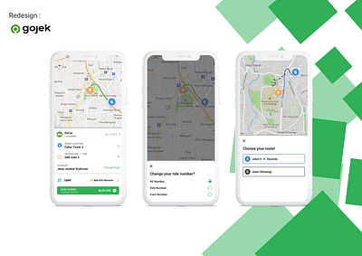 Adding New Experience for GoRide & GoCar (Gojek) app design gojek mobile app design mockups product design ui uidesign ux uxdesign