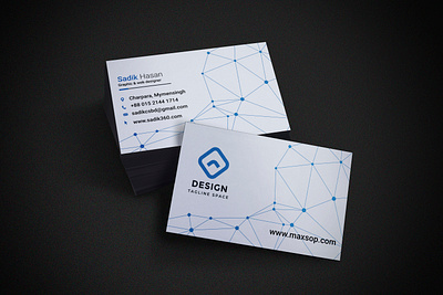 Personal Business Card adobe illustrator business card