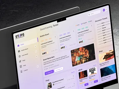 Social Media Dashboard buy or sell courses dashboard design skill learning platform skill learning social media social media social media dashboard social media platform training platform ui design ux design web app design