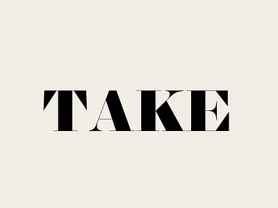 Take 2 font font design fonts lettering type type design typeface typography