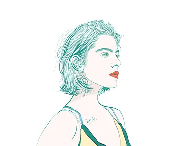 03 illustration 人物 创意 原创 手绘 插图 插画 插画设计