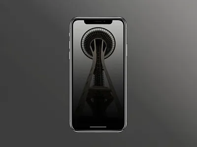 Space Needle App animation app application card code counter expirience explore gallery ios mobile qr qr code record recording scan scanner spac needle splash timer