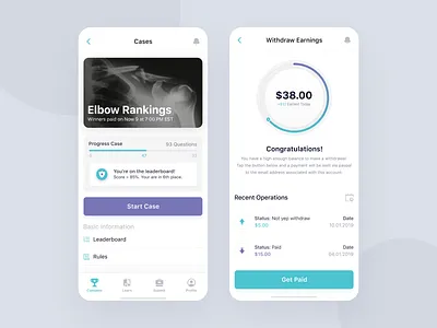 Diagnos Case - App app budget dashboard design finance interface medical money product project toglas ui ux