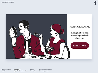 Kasia Urbaniak social media ad creative 1 brand design branding facebook facebook ad flat flat design flat illustration icon illustration instagram instagram ad logo social media ads vector