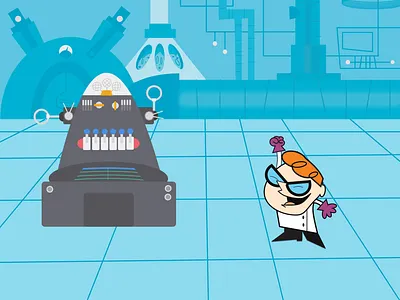 Deskter cartoon cartoon character cartoon illustration cartooning design dexter illustration