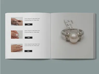 ATTIAS jewerly branding design logo magazine