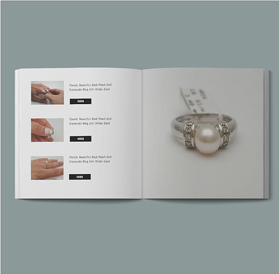 ATTIAS jewerly branding design logo magazine