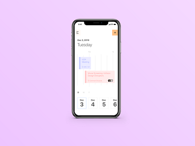 Calendar UI calendar design ui ux