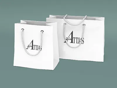 ATTIAS jewerly branding design jewerly logo template ux vector web webdesign