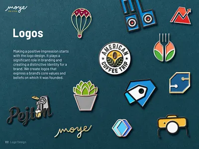 Logomarks badge badge logo blockchain branding design ecology illustration logo logos mockup moye moyedesign photography pub robots travel
