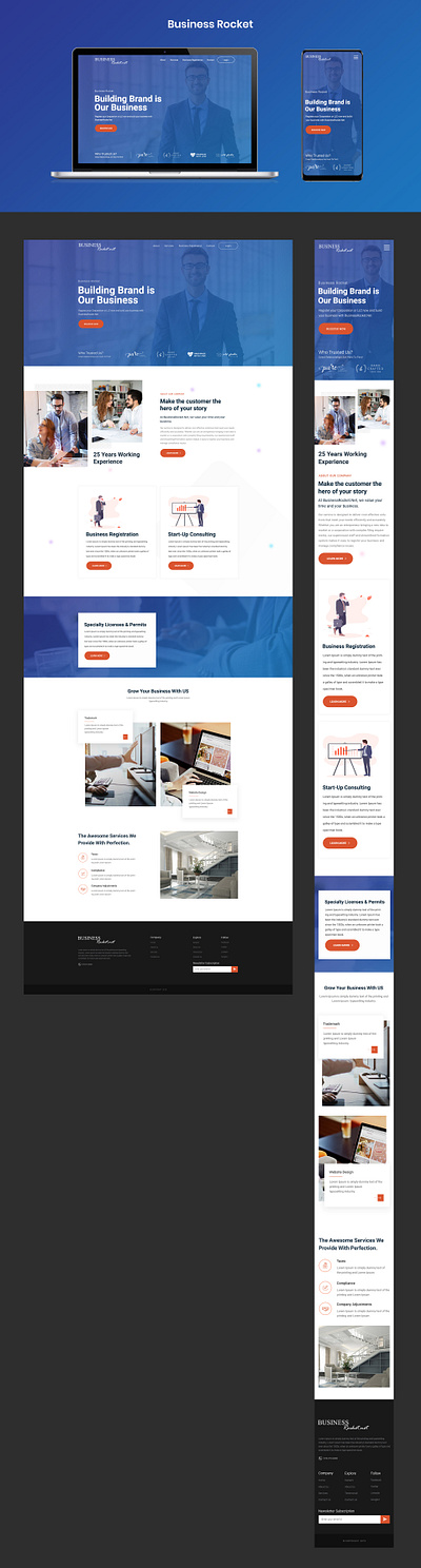 Business Branding branding business website