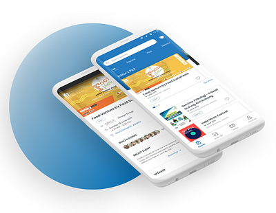 PalapaOne Portofolio app design event event app events figma mobile app ui ux