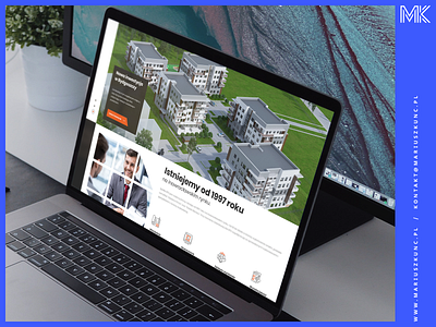 Deweloper - nieruchomoości / webdesign design homepage icon layout mariuszkunc photoshop ui uidesign ux web webdesign