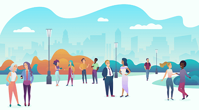 vector people illustrations branding design flat illustration illustration art illustration design illustration digital illustrator isometric design man web woman
