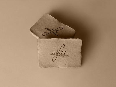 Eelfiki logotype branding feminine feminine design feminine logo infinity logo logo design logotype natural photographer logo photography logo simple logo subtle subtle logo wedding photography wedding photography logo