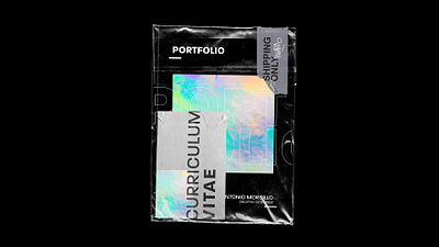 PORTFOLIO 2020 - Personal Identity baugasm brand identity brutalist foil holofoil personal identity portafolio portfolio self branding