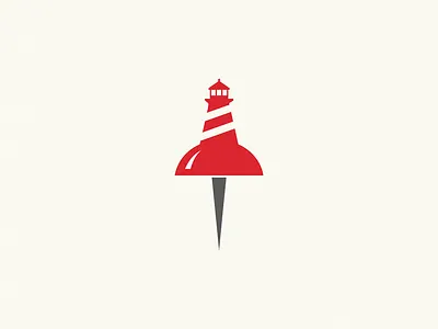 lighthouse pin lighthouse logo pin