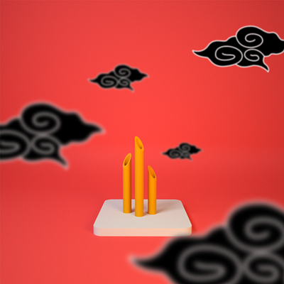 Bambu runcing 3d 3d animation 3d art 3d artist clean clean design color colores colorful minimalism minimalist
