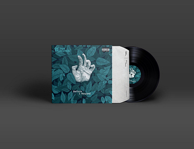 OCEAN TRENCHES | Cover Album graphic design illustration logo