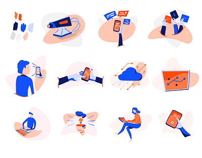 Illustration design illustration ux