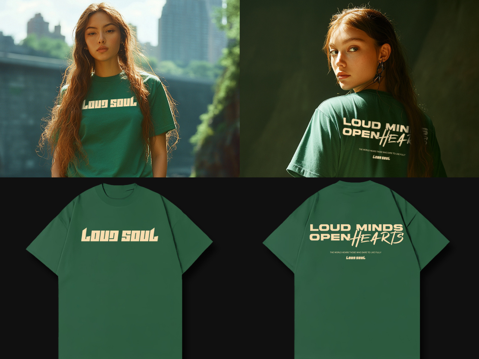 Example of T Shirt, Streetwear Clothing Design