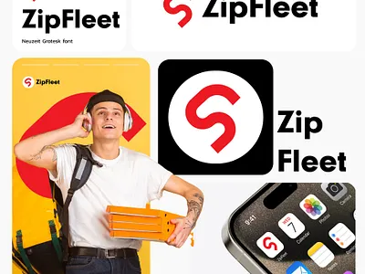 ZipFleet graphic design logo