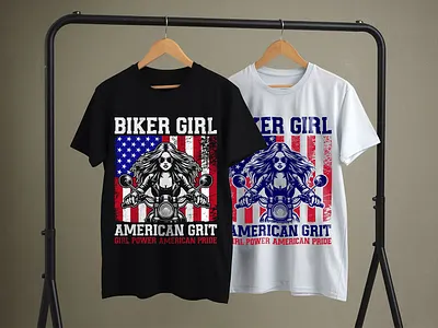 Usa T-Shirt Design american biker apparel biker biker girl branding clothing design graphic design illustration t shirt t shirt design tshirt usa usa t shirt usa t shirt design usa theme womens fashion