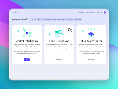 LeadGen - AI-driven platform Concept