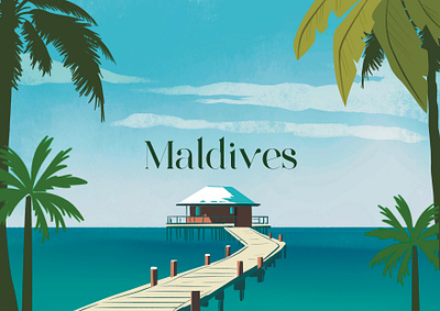 Illustrated Photobook - 16 Countries Illustrations countries art countries illustration digitalart europe illustrated locations illustration india maldives minimal art travel art travel illustrations